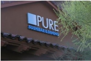 Pure sushi scottsdale