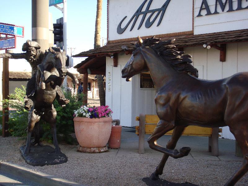 The "Wild West" Streets of Old Town Scottsdale Arizona