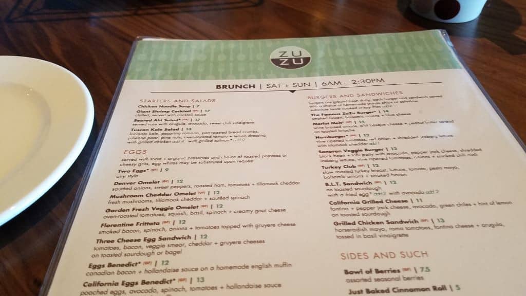 Where to Eat in Scottsdale Cafe ZuZu at the Hotel Valley Ho