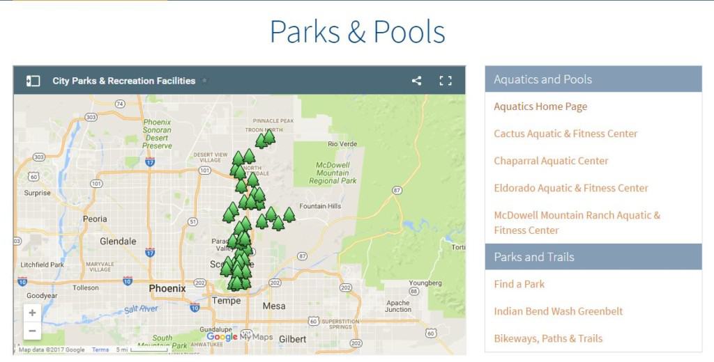 City of scottsdale jobs parks and recreation