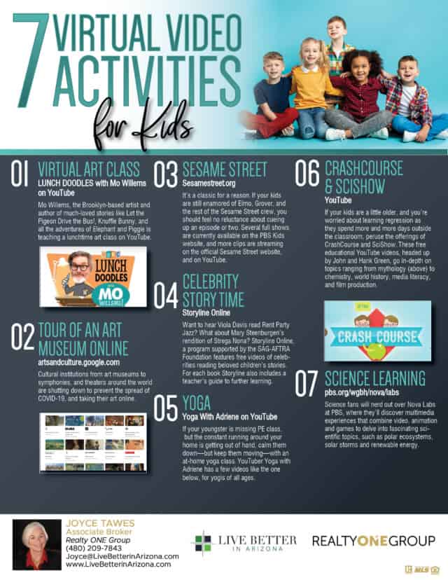 7 Virtual Activities For Kids