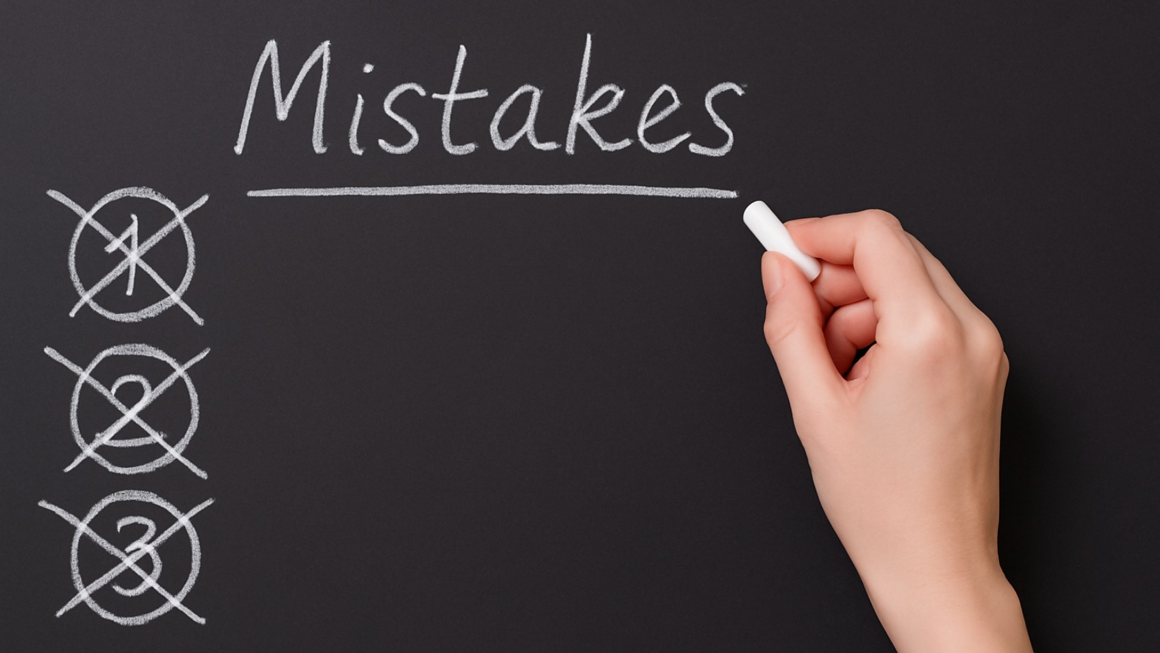 5 seller mistakes